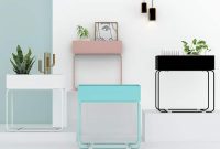 20th Century Danish Vintage Scandinavian Metal Plant Stand 20th Century Danish Vintage Scandinavian Metal Plant Stand